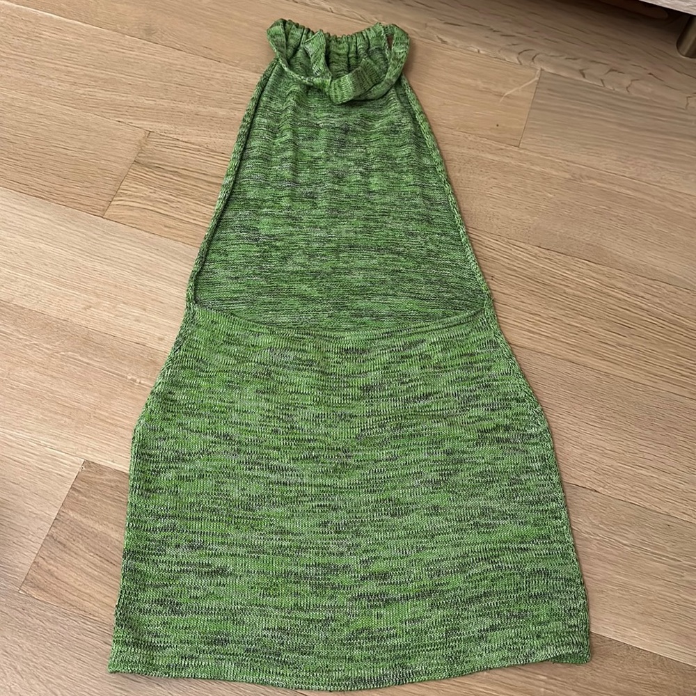 Bamba Knit Open back Dress